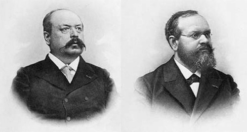 Paul-Pierre Henry (1848-1905, left) and his brother Prosper-Mathieu Henry (1849-1903, right), the asteroid's discoverers.